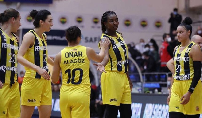 FIBA Kadınlar Avrupa Basketbol Ligi Fenerbahçe Alagöz Holding: 91 - Atomeromu KSC: 71