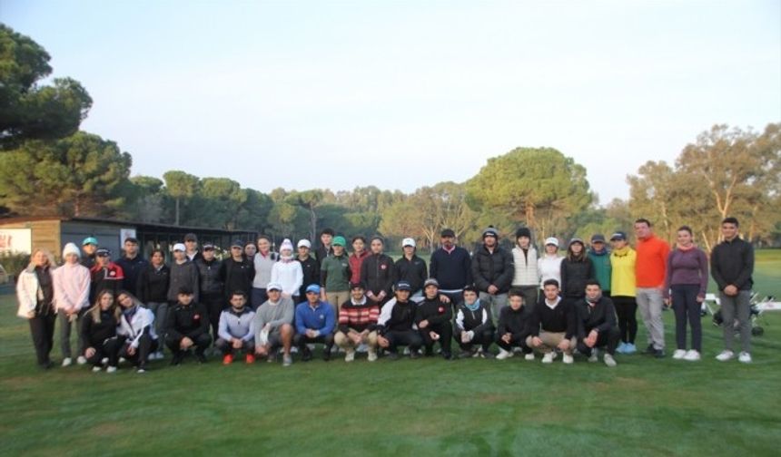 Türkiye Golf Turu Seçme Müsabakaları Antalya'da başladı