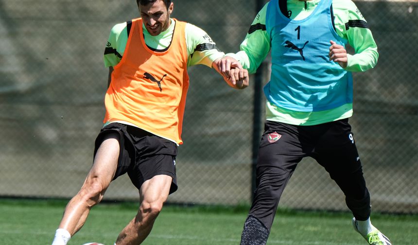 Hatayspor, Antalyaspor maçının hazırlıklarına başladı